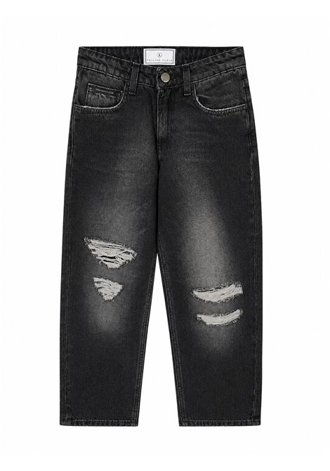 Jeans con logo PHILIPP plein junior | F6PHJBDP103127